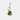 "Twisted" Peridot Pendant