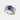Sapphire with Diamond Pave Ring