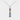 Rainbow Sapphire and Diamond Pendant
