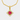 Gem and Diamond Pendant