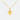 Satin Gold Heart Pendant