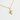 Quilted Gold Heart Pendant