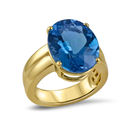 Blue Topaz Ring