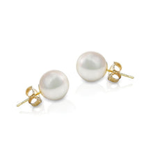 Load image into Gallery viewer, AAA Quality Akoya Pearl Studs - RagnarJewellers
