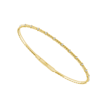 Load image into Gallery viewer, &quot;Cable Flexie&quot; Diamond Bracelet 0.20CT. - RagnarJewellers

