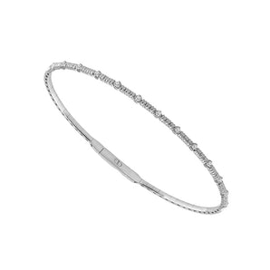 "Cable Flexie" Diamond Bracelet 0.20CT. - RagnarJewellers