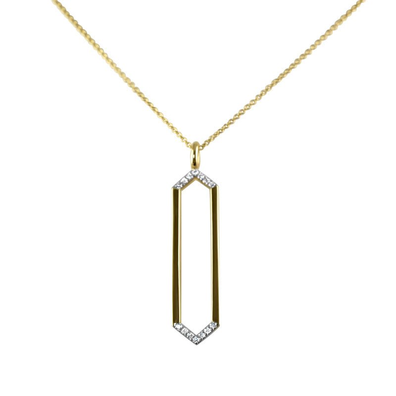 Gold and Diamonds Pendant - RagnarJewellers