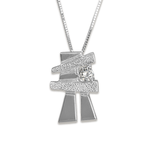 Load image into Gallery viewer, &quot;Inukshuk&quot; Diamond Pendant - RagnarJewellers
