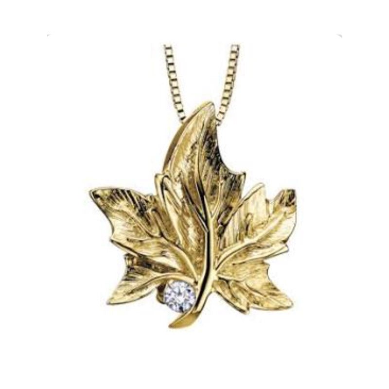 Maple Leaf Pendant - RagnarJewellers