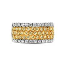 Load image into Gallery viewer, Naural Yellow Diamond Ring - RagnarJewellers
