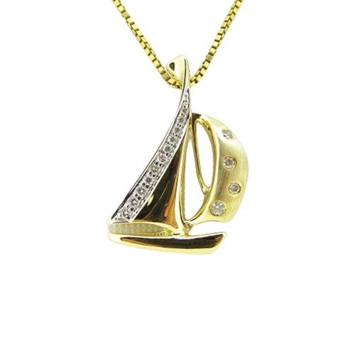 Sailboat Necklace - RagnarJewellers