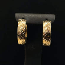Load image into Gallery viewer, Textured Hoops - RagnarJewellers
